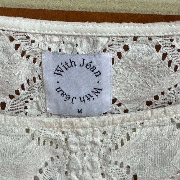 White Maeve Top (sz M) - Picture 7 of 13